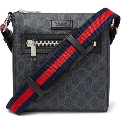 gucci gg black messenger|Gucci Messenger Bags for Men .